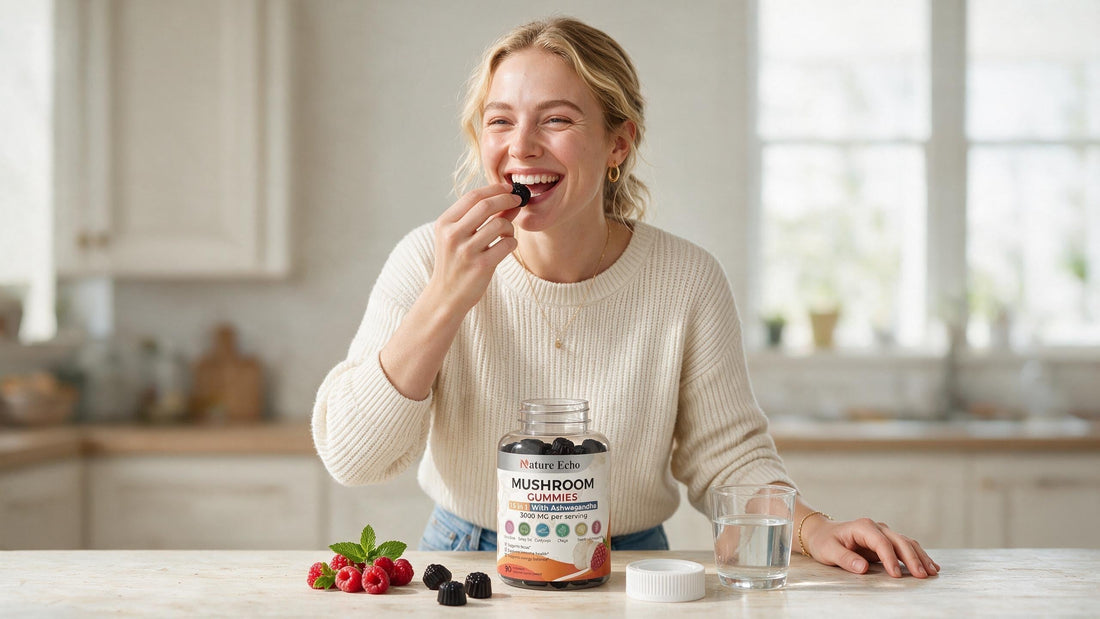 Meet Nature Echo Mushroom Gummies: Zero-Sugar Ritual