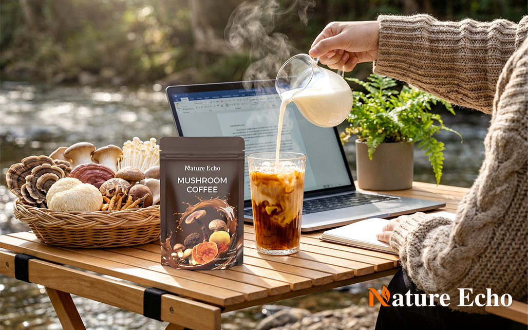 Mushroom Coffee & Stress: How Adaptogens Support You
