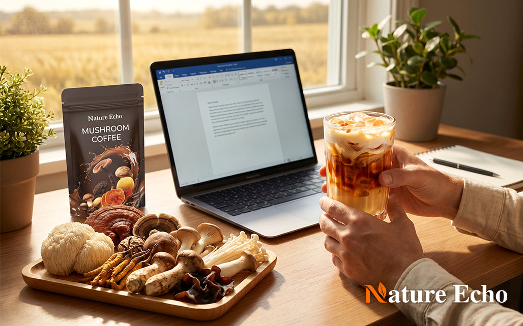 Mushroom Coffee vs Regular Coffee: What It Is and Why It Works for Daily Energy