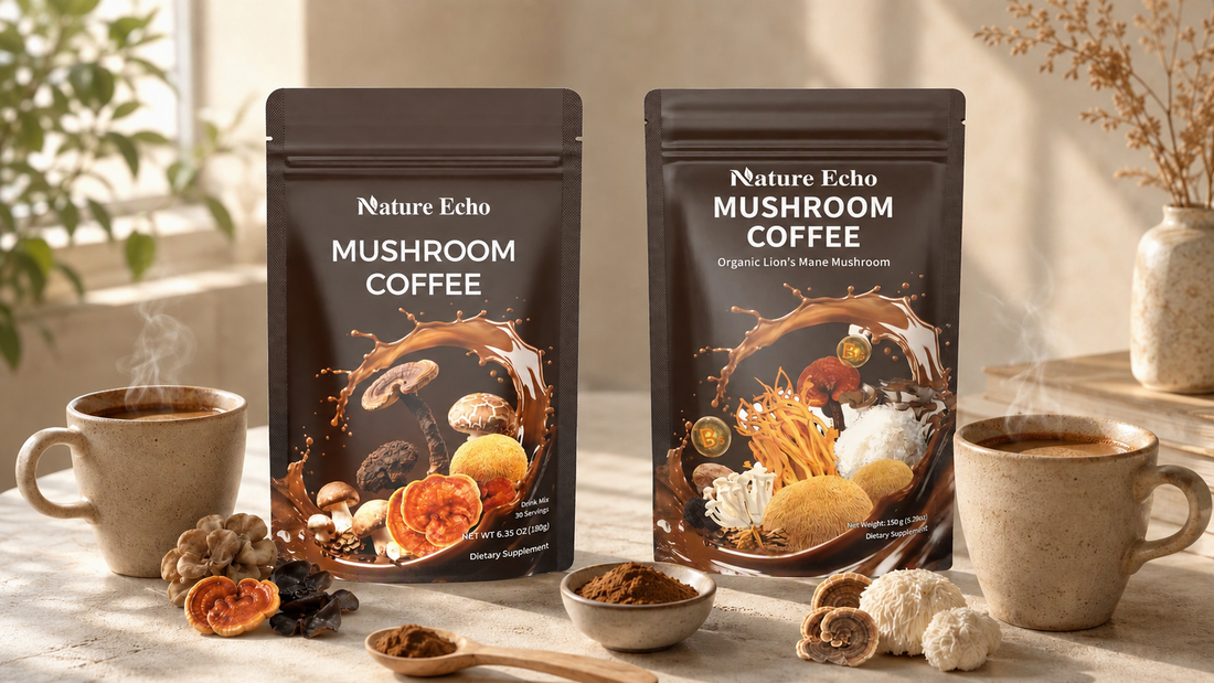 11-in-1 vs. 15-in-1 Mushroom Coffee: Which Nature Echo Blend Fits Your Routine?