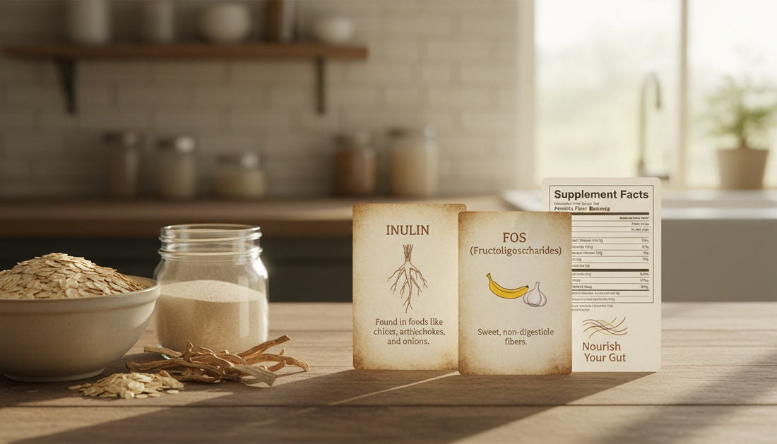 Prebiotic Fiber Explained: FOS, Inulin, and Psyllium Husk
