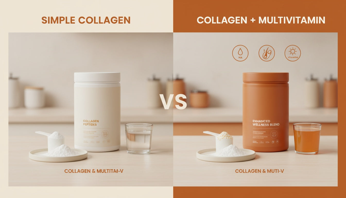 Collagen + Multivitamins vs Plain Collagen