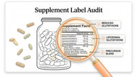 Dual-Form Glutathione Label Audit: Reduced, Liposomal and Precursor Blend Explained