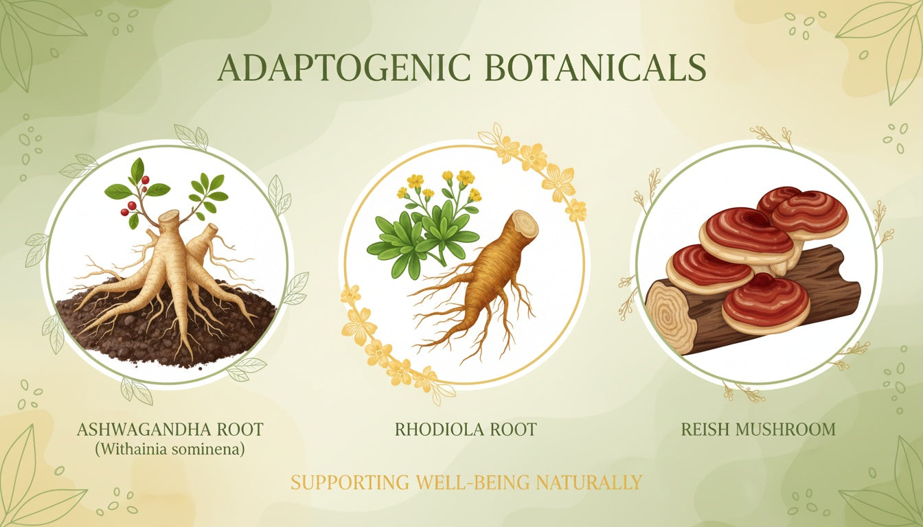 Adaptogens Explained: Ashwagandha, Rhodiola, Reishi, and Claim Boundaries