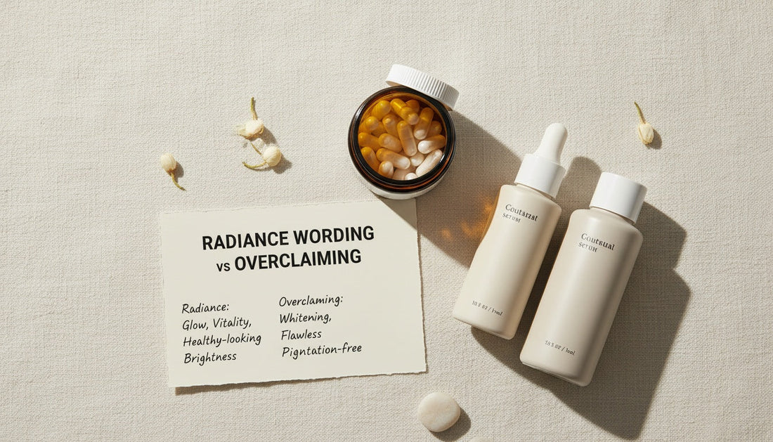Glutathione and Skin Radiance Wording: What Supplement Content Can Safely Say