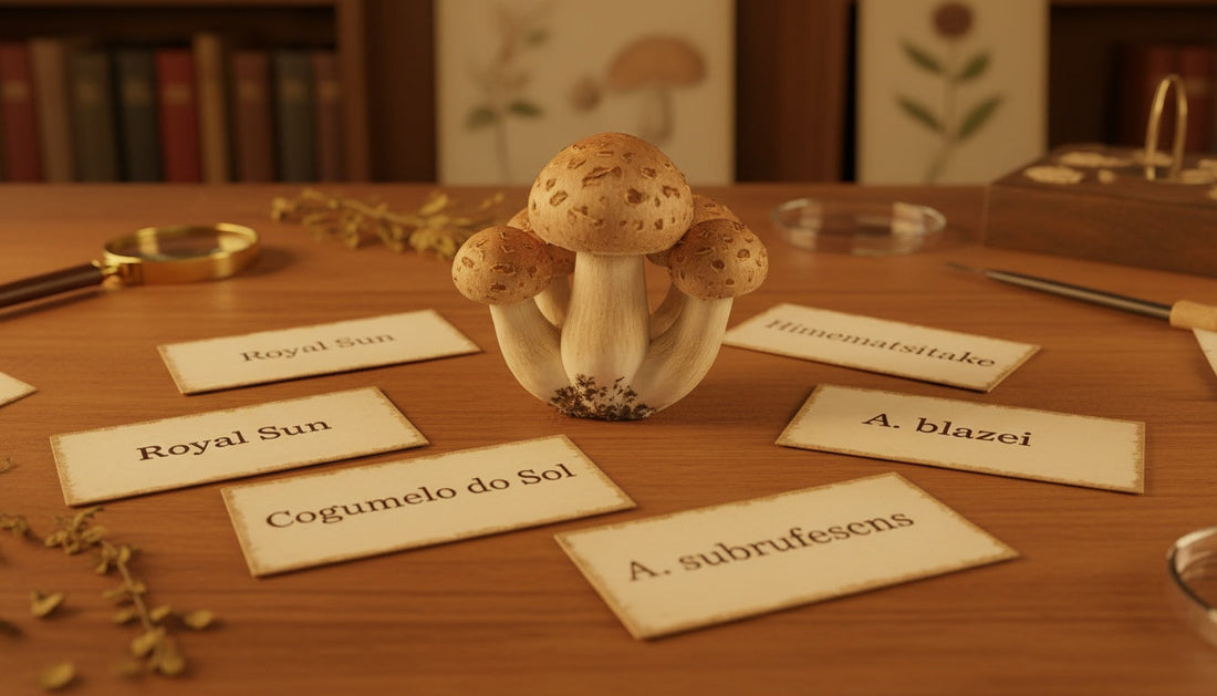 Five Names, One Mushroom: Making Sense of Agaricus Blazei on Supplement Labels