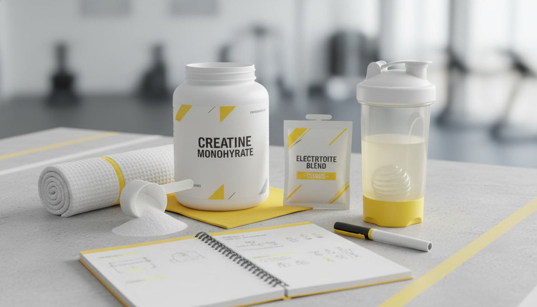 Creatine + Electrolytes Performance Stack: Hydration, Strength Routine, and Recovery Basics
