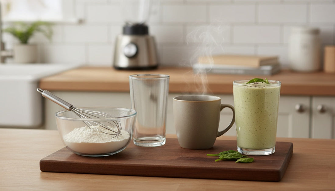 A Collagen Powder Mixing Troubleshooter: Texture, Temperature, and Recipes