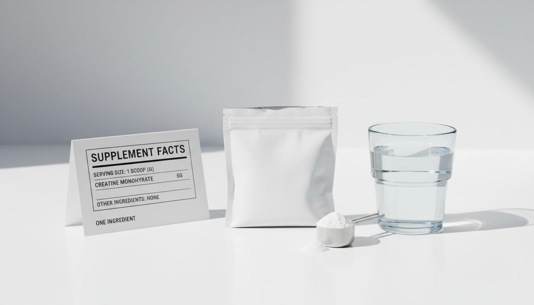 What Is in Nature Echo Creatine? Unflavored 5g Monohydrate Ingredient Guide