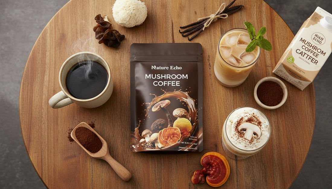 7 Mushroom Coffee Recipes for a Week of Hot, Iced, Creamy, and Dessert-Style Cups
