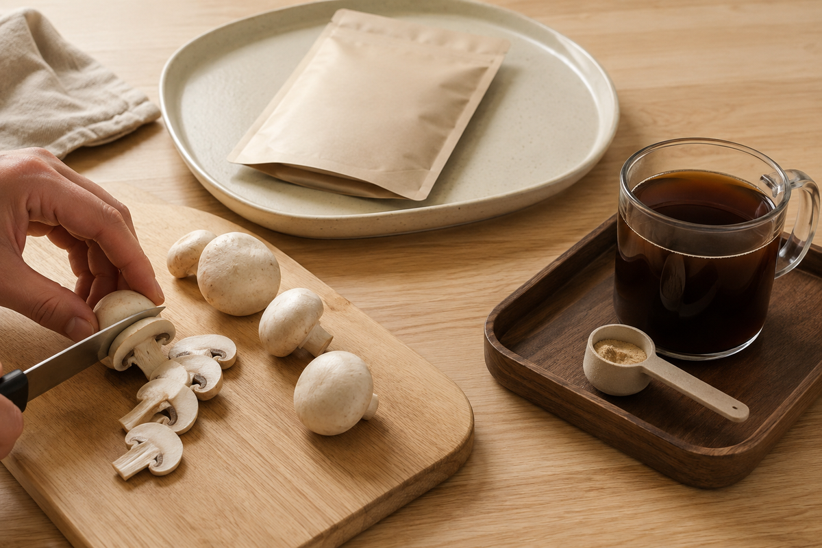 Agaricus Blazei vs White Button: Same Genus, Different Ingredients