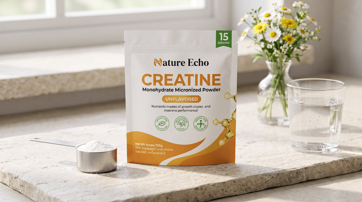 Creatine Ingredients Explained: What Is in Nature Echo Creatine?