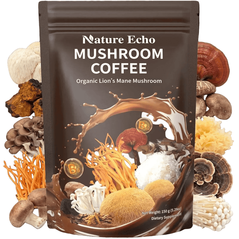 Mushroom Coffee 15 in 1 Superfood Mushrooms with Ashwagandha