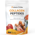 Collagen & Multivitamins Powder — Types I–V with Hyaluronic Acid & Biotin