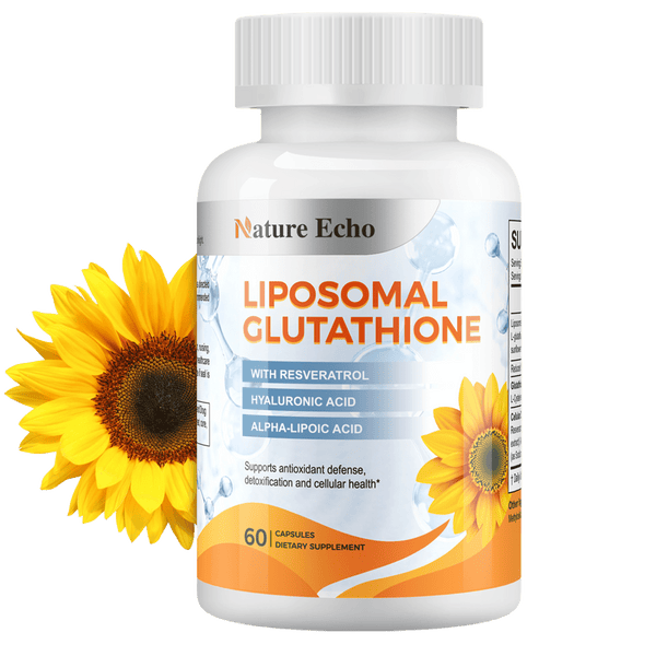 Liposomal Glutathione Capsules — 1,200mg Dual-Form with Resveratrol & Alpha-Lipoic Acid