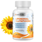 Liposomal Glutathione Capsules — 1,200mg Dual-Form with Resveratrol & Alpha-Lipoic Acid