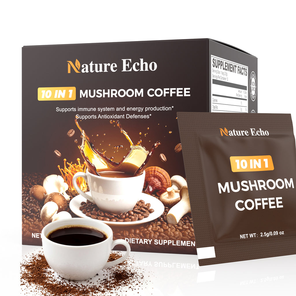10 in 1 Mushroom Coffee with Ashwagandha