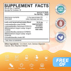 Akkermansia Probiotic Capsules — 10 Billion Cells | 7-in-1 Synbiotic Formula