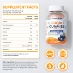 CoQ10 Gummies with Vitamin D3 & K2 — 100mg CoQ10 | Heart & Bone Support