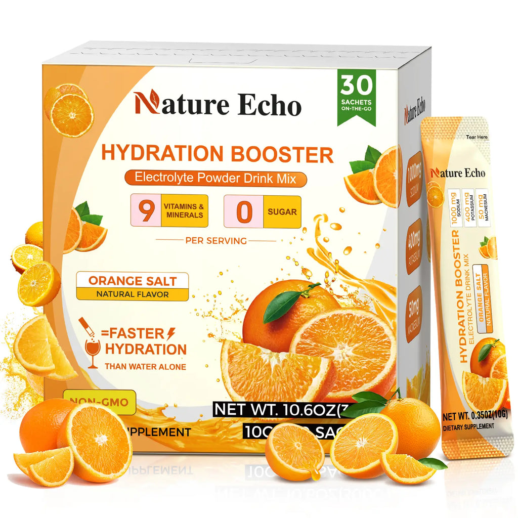Electrolyte Orange Salt Powder Packets