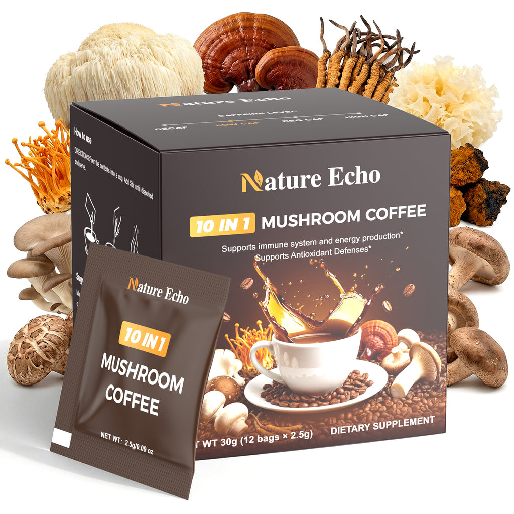 10 in 1 Mushroom Coffee with Ashwagandha