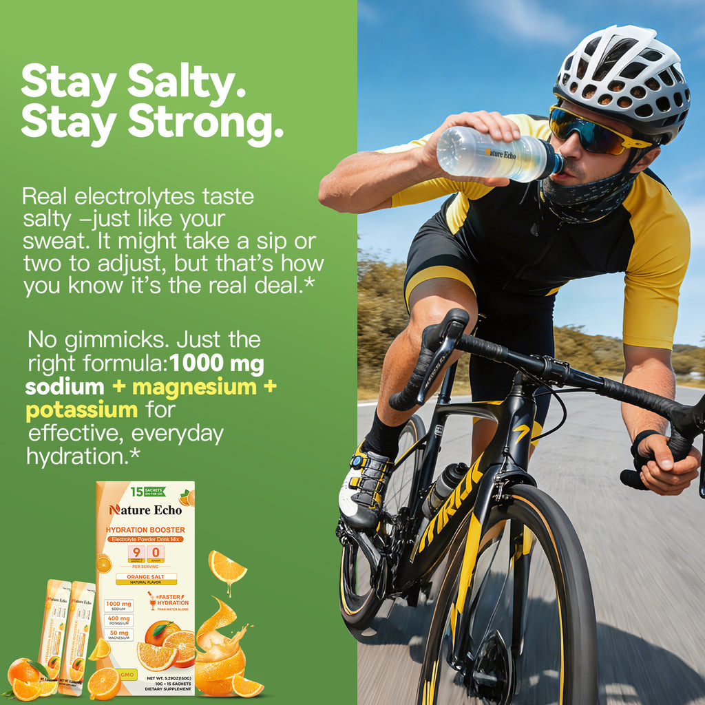 Electrolyte Orange Salt Powder Packets