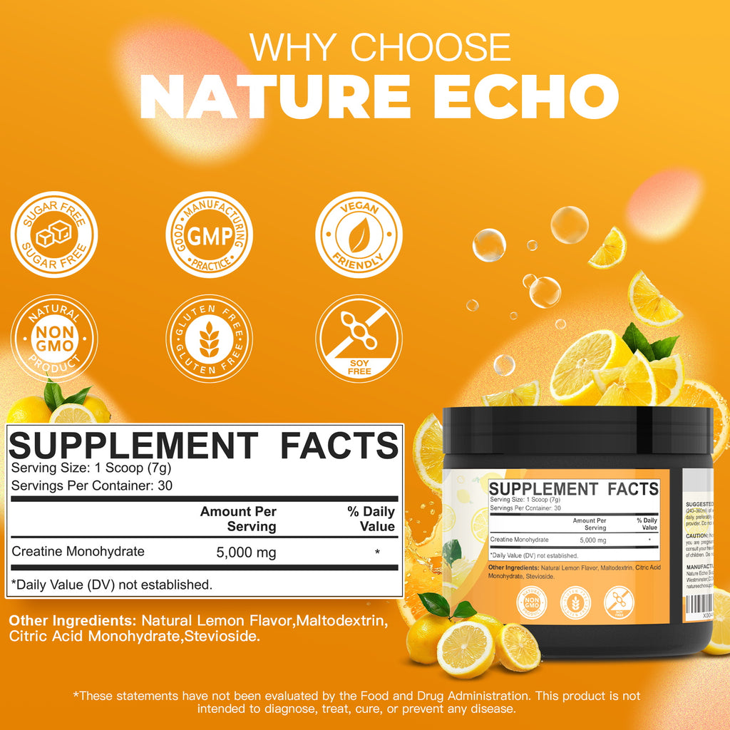Creatine Monohydrate Powder 30 Servings