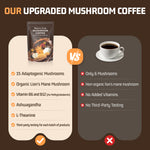 Mushroom Coffee 15 in 1 Superfood Mushrooms with Ashwagandha