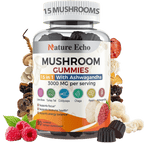 Mushroom Gummies — 15-in-1 with Ashwagandha