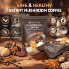 Mushroom Coffee 15 in 1 Mushrooms with Ashwagandha