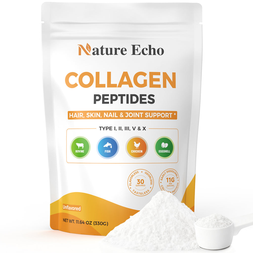 Nature Echo Collagen Peptide Powder - 30 Servings - Image 1