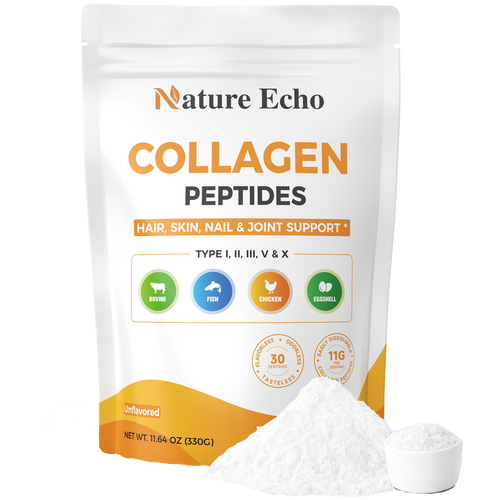 Multi-Collagen Peptide Complex Unflavored Powder