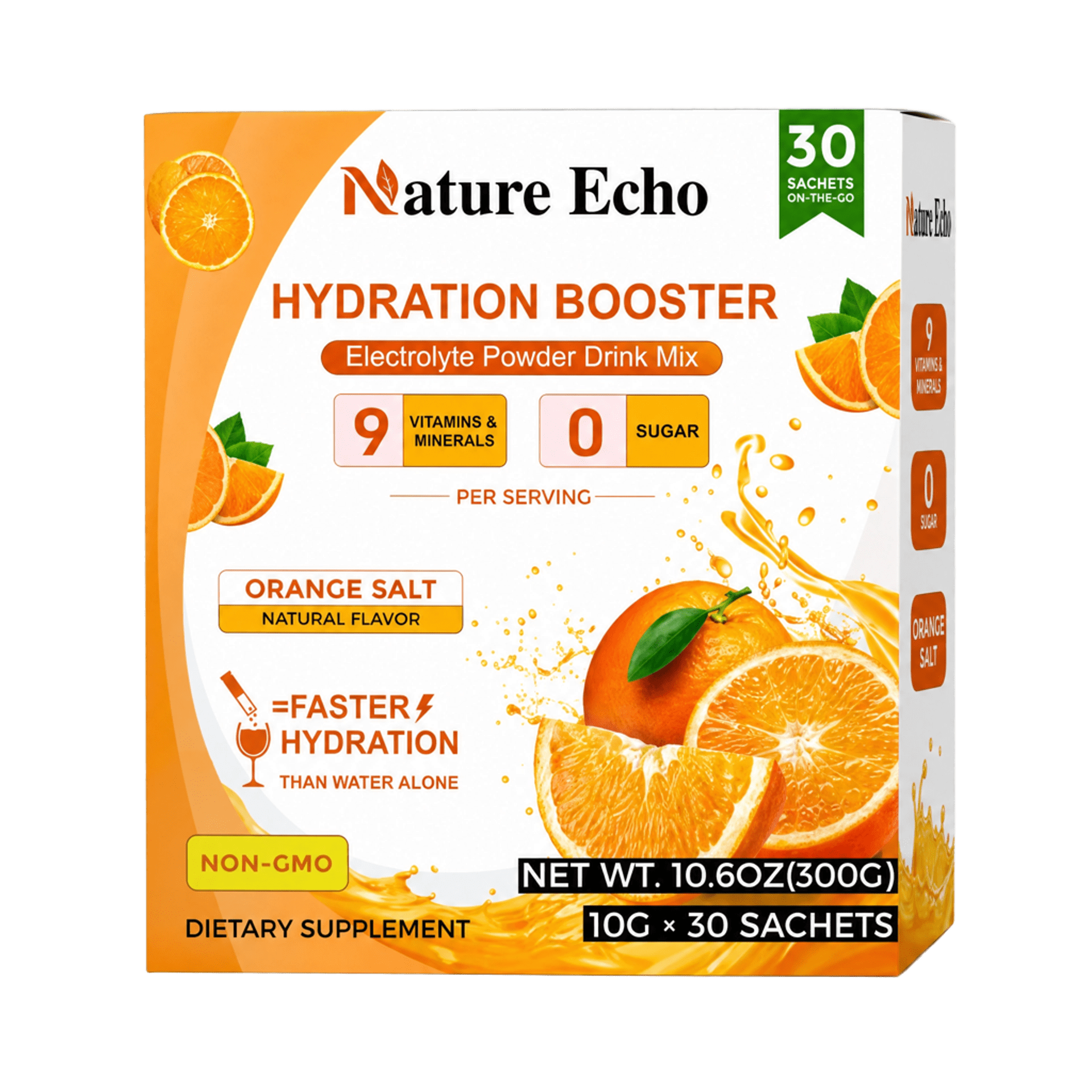 Electrolyte Orange Salt Powder Packets