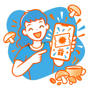 Snag your lucky discount code instantly on the screen