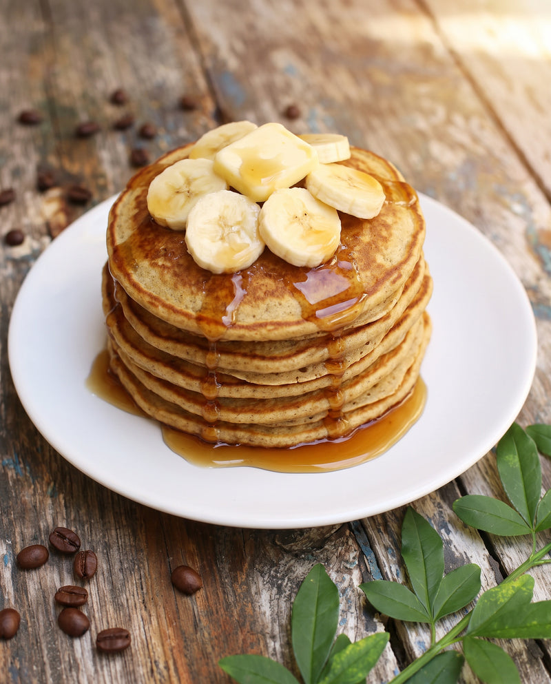 Mushroom Coffee Protein Pancakes