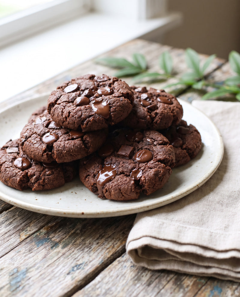 Double Chocolate Collagen Cookies 