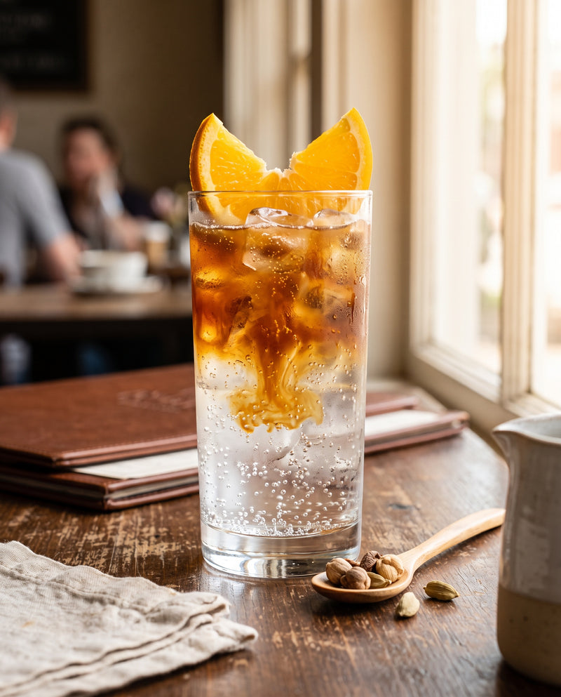 Mushroom Coffee Espresso Tonic