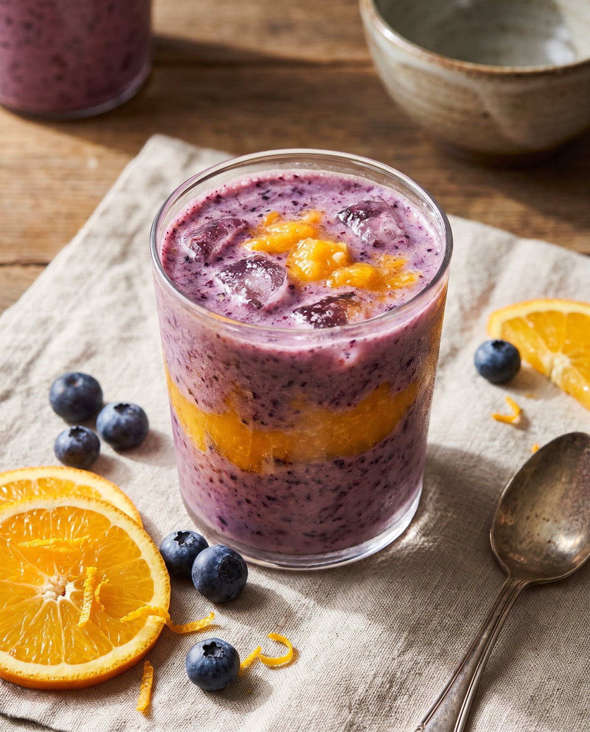 Blueberry Orange Electrolyte Smoothie
